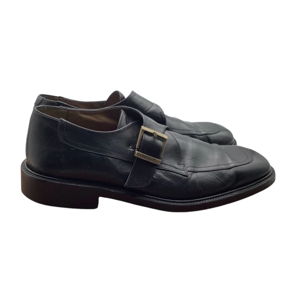 Antonelli Classic‎ Black Leather Men's Loafers size 43